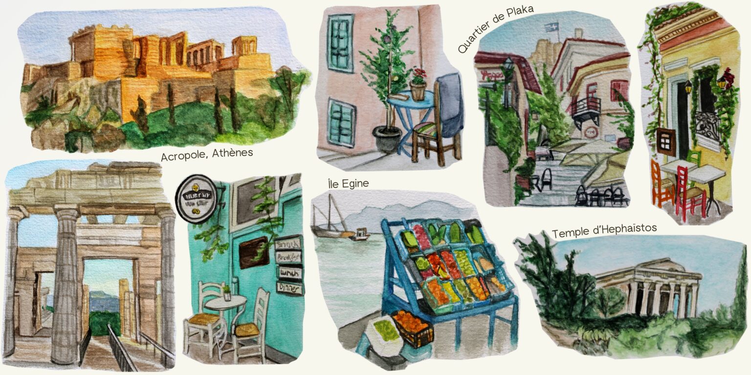 De la capitale Athènes à l'ïle Egine