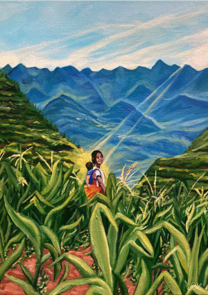 La petite fille d'Ha Giang