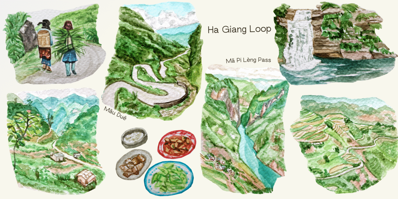 L'incontournable tour de Ha Giang en moto, 4 jours à travers les montagnes du nord du Vietnam jusqu'à la frontière avec la Chine